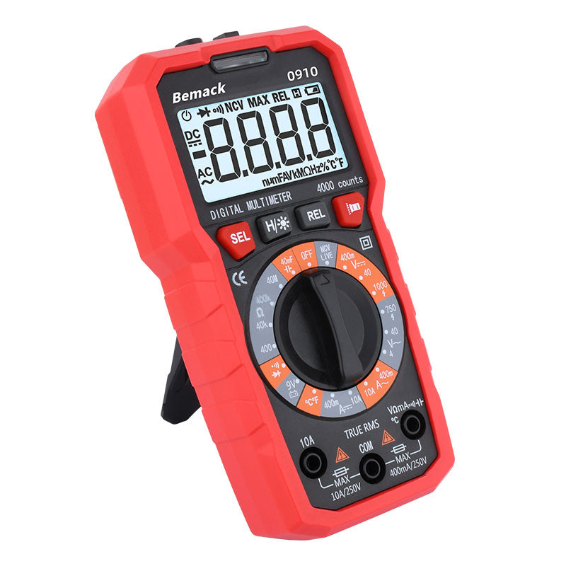 Bemack 0910A digital multimeter 4000counts TRMS