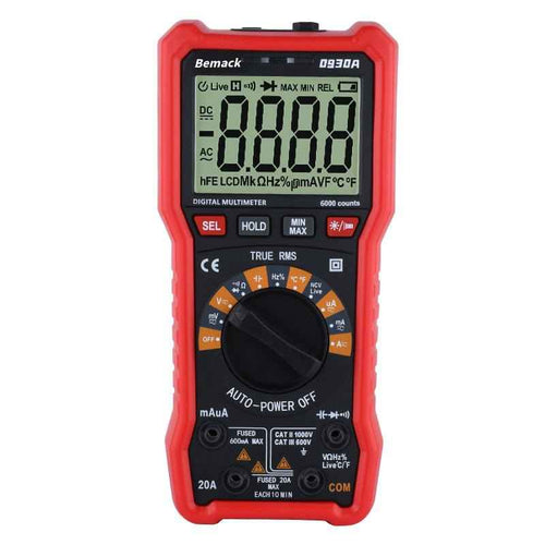 Bemack 0930A: The Ultimate Digital Multimeter Tester for Every DIY Enthusiast