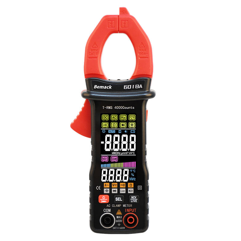 Bemack 6018A large screen AC clamp meter
